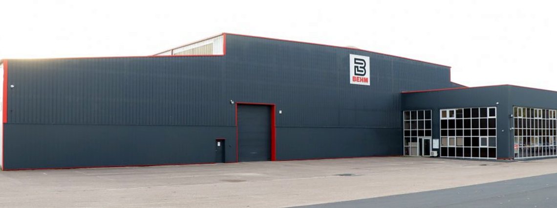 Usine BEHM à Thionville, zone industrielle de Metzange
